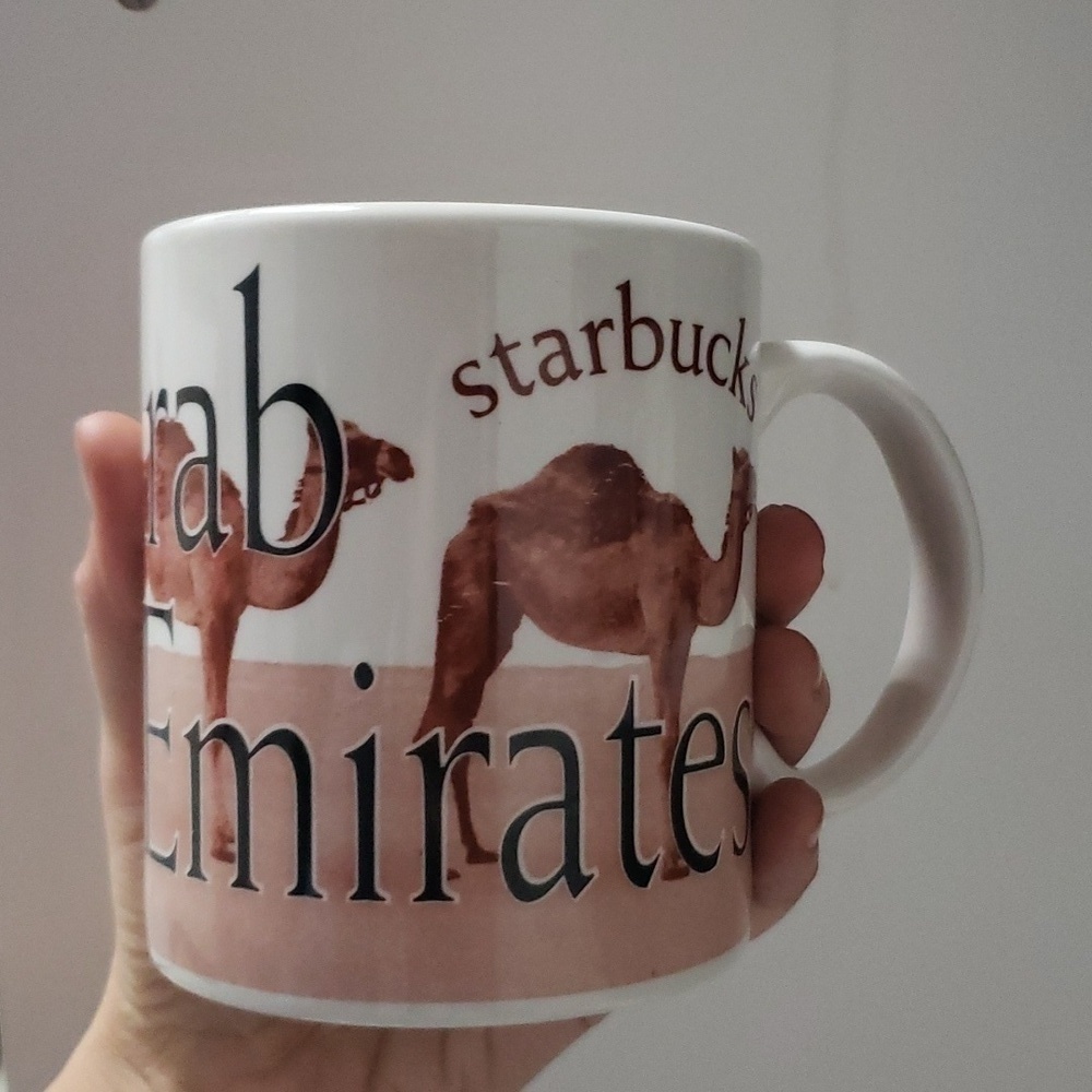 Starbucks coffee city mug collector series united arab emirates 2002 mug 16 oz